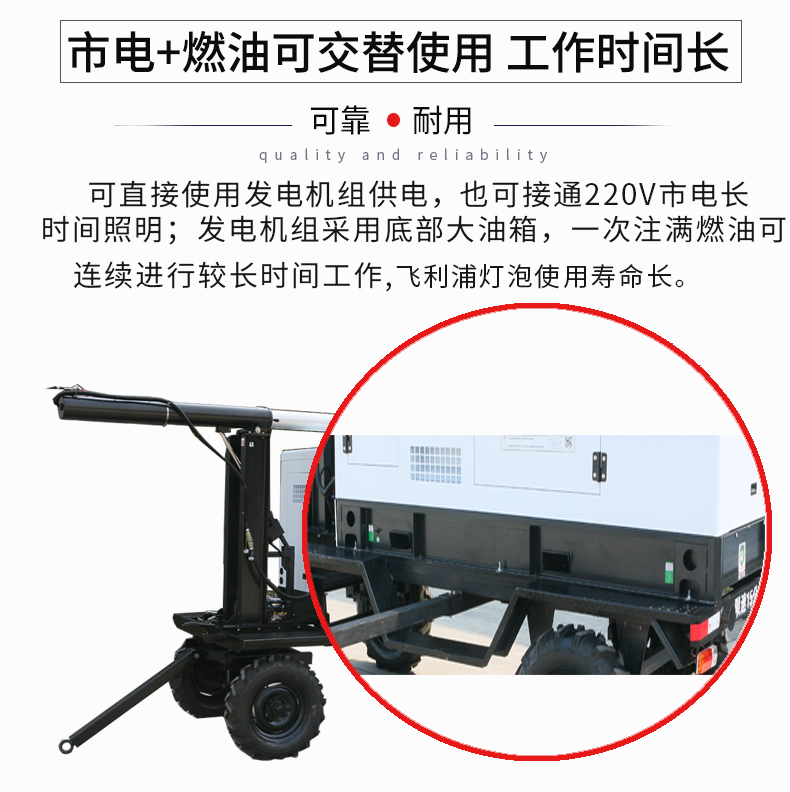 50kw白色靜音柴油燈塔發(fā)電機(jī)組特點