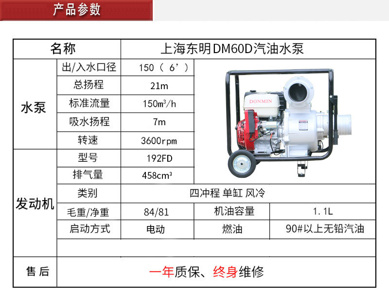 6寸汽油水泵 6寸汽油水泵